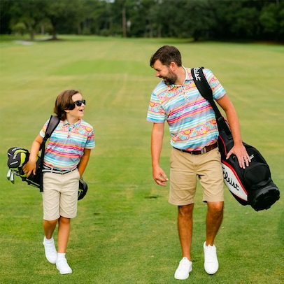 His and hers golf on sale shirts
